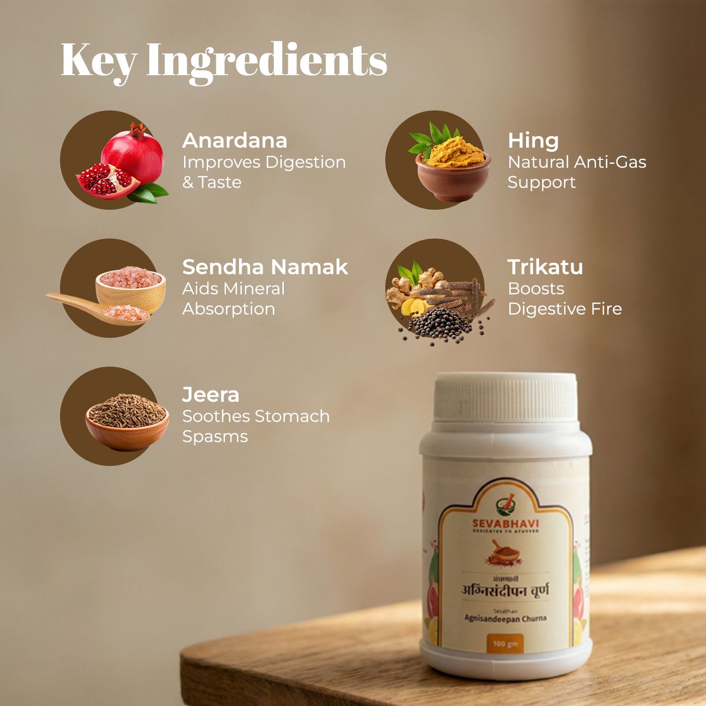 Agnisandeepan Churna For Healthy Digestion