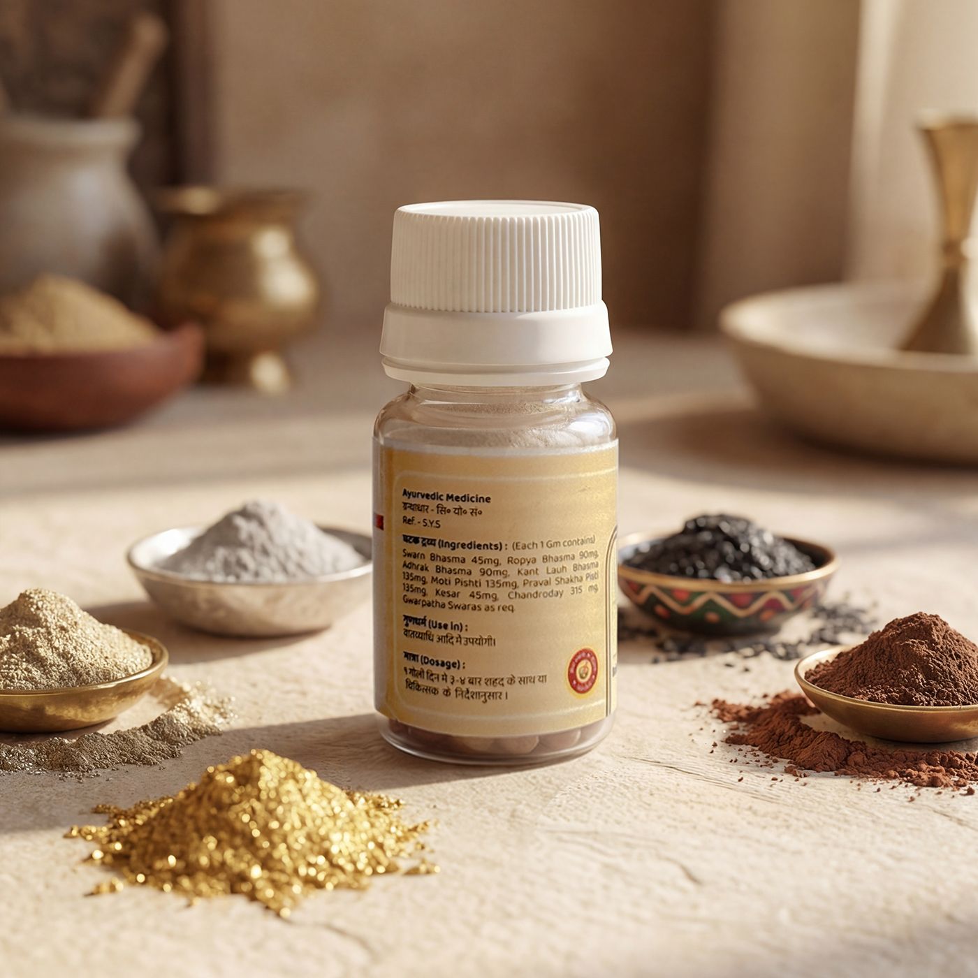 Brihadvat Chintamani Ras For Nerves & Heart Care