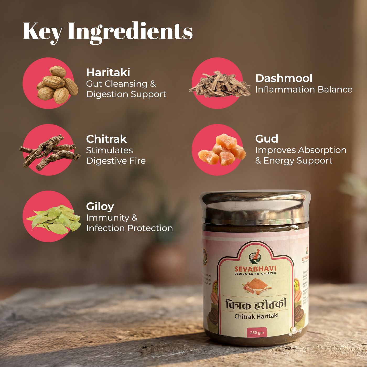 Chitrak Haritaki For Chronic Cold & Digestion