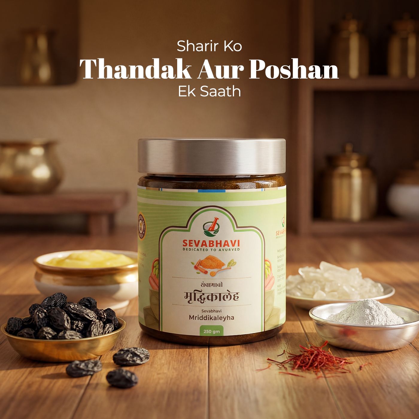 Mriddikaleyha For Acidity & Cooling