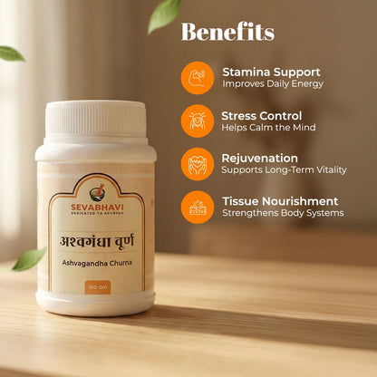 Ashavgandha Churna For Strength & Vitality