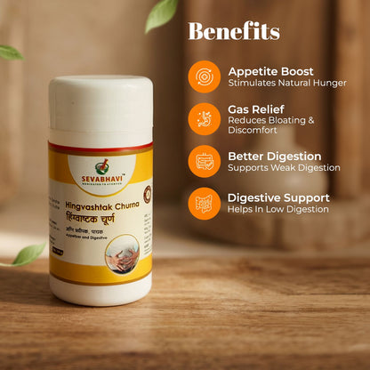 Hingvashtak Churna For Digestion & Gas Relief (100 gm)