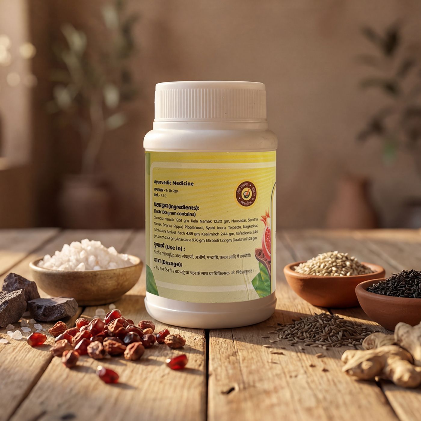 Lavan Bhaskar Churna For Digestion & Appetite