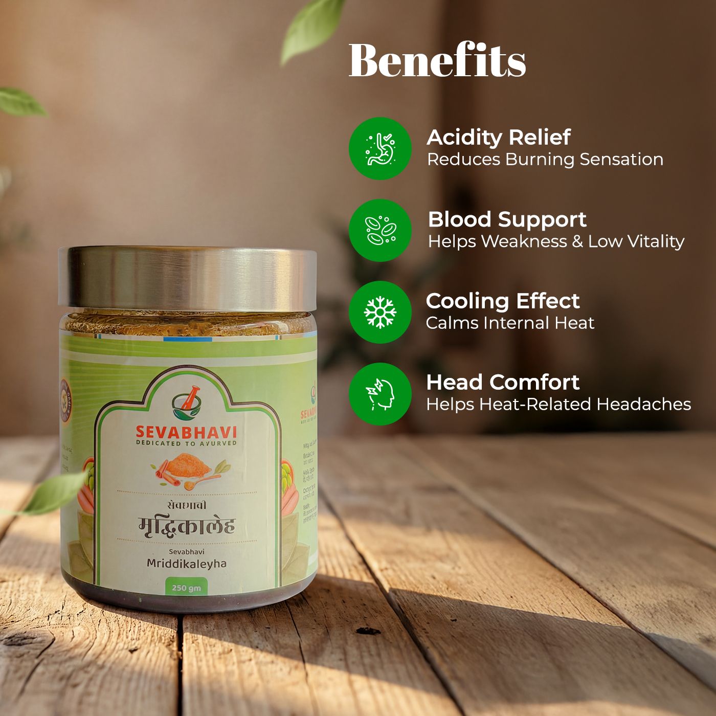 Mriddikaleyha For Acidity & Cooling