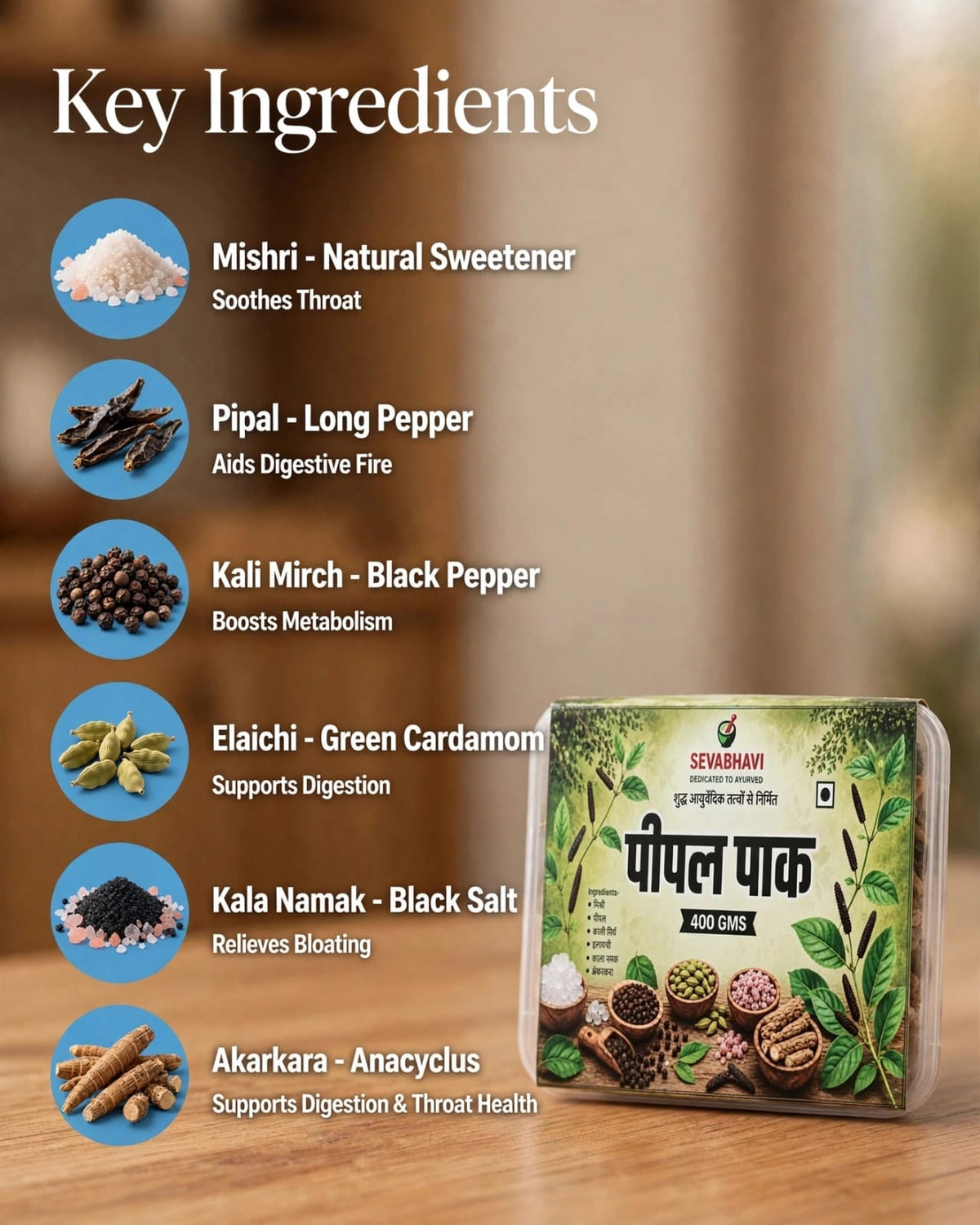 Pipal Pak For Digtion (400gm)