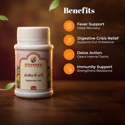 Sanjeevani Vati For Fever & Toxin Relief