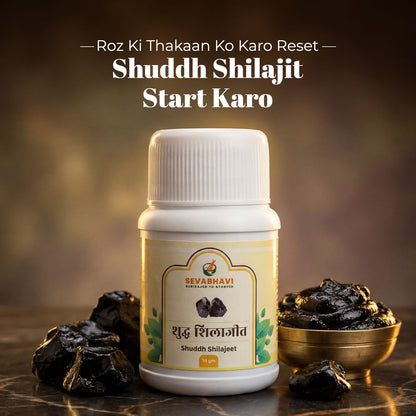 Shuddh Shilajeet For Vitality & Detox