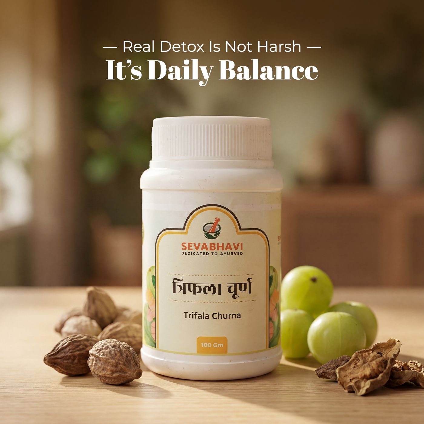 Trifala Churna For Digestion & Detox